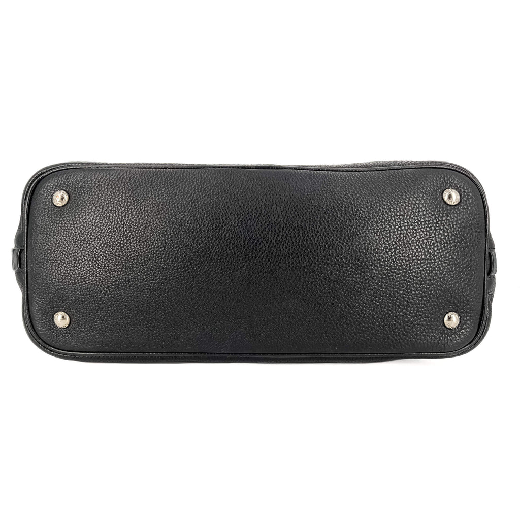 Second hand Prada Tote Handbag Leather 2-Ways Black - Tabita Bags