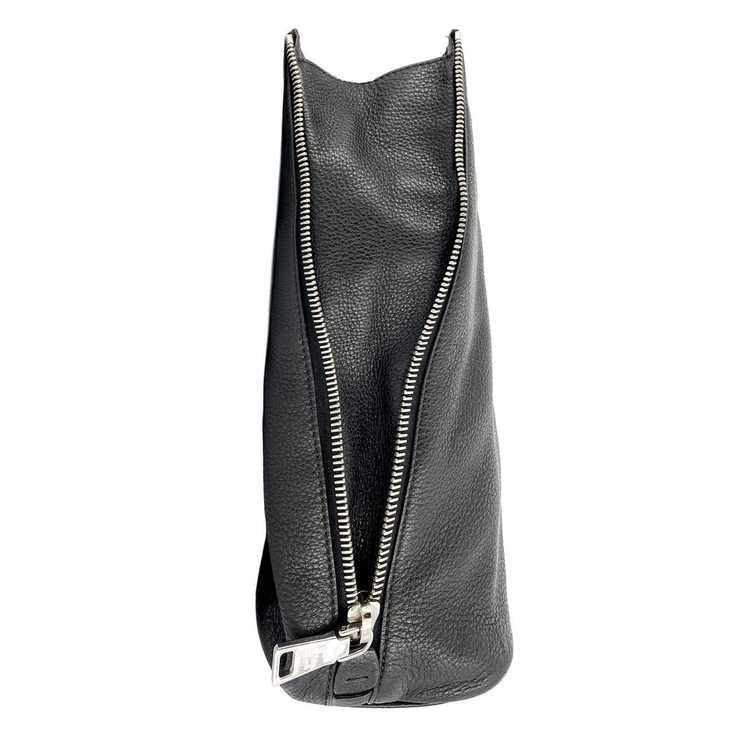 Second hand Prada Tote Handbag Leather 2-Ways Black - Tabita Bags