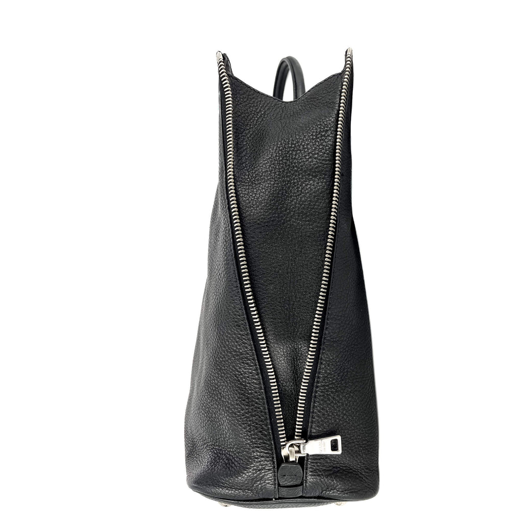 Second hand Prada Tote Handbag Leather 2-Ways Black - Tabita Bags