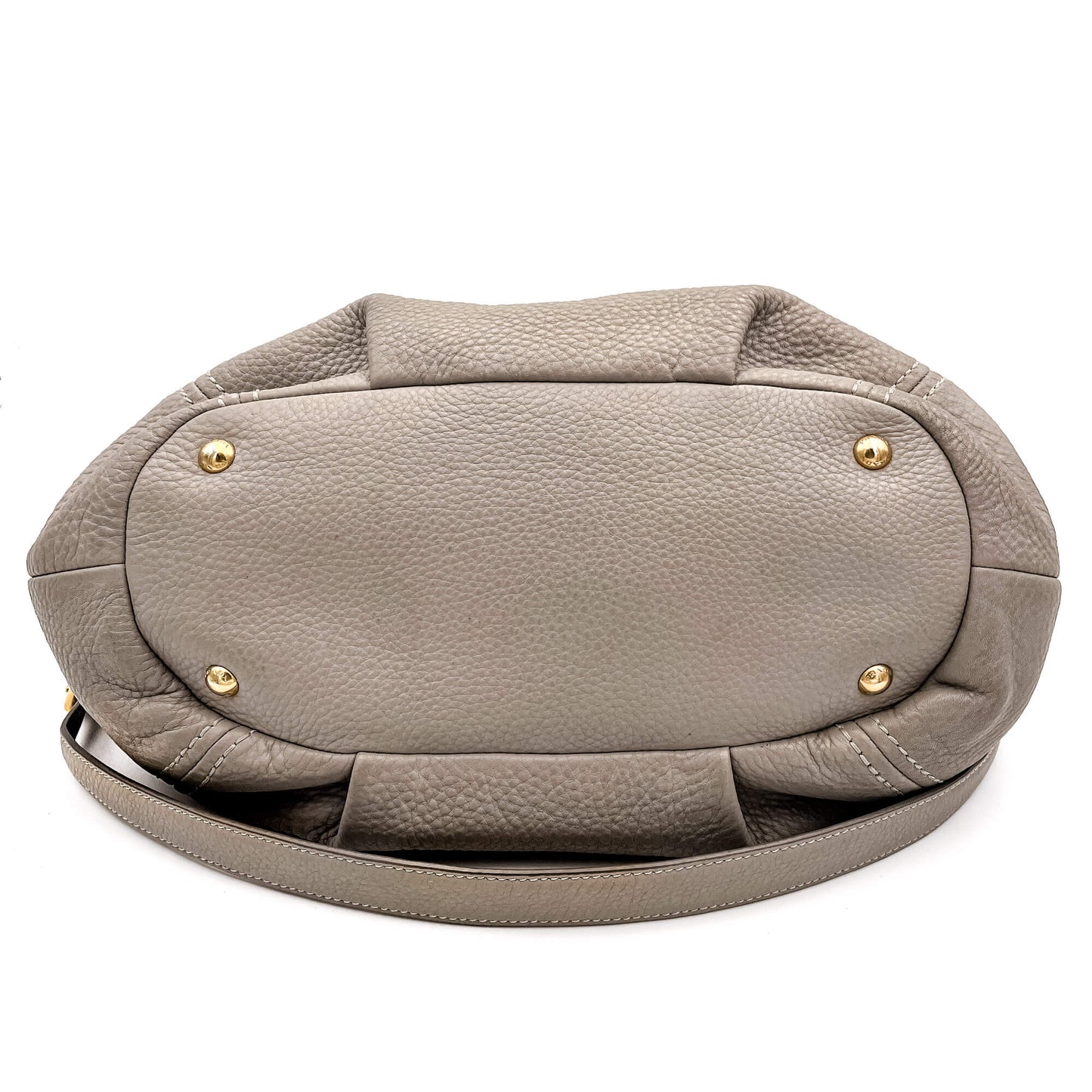 Second hand Prada Vitello Daino Shoulder Bag Argilla - Tabita Bags