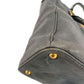 Second hand Prada Vitello Shine Tote Bag Grey - Tabita Bags