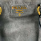 Second hand Prada Vitello Shine Tote Bag Grey - Tabita Bags