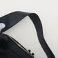 Second hand Prada Zipped Shoulder Bag Daino Leather Navy blue - Tabita Bags