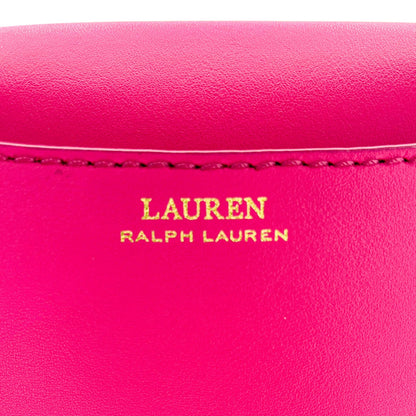 Second hand Ralph Lauren Addie Crossbody Pink Leather - Tabita Bags