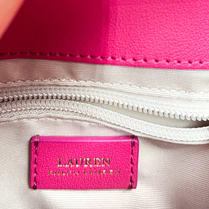 Second hand Ralph Lauren Addie Crossbody Pink Leather - Tabita Bags