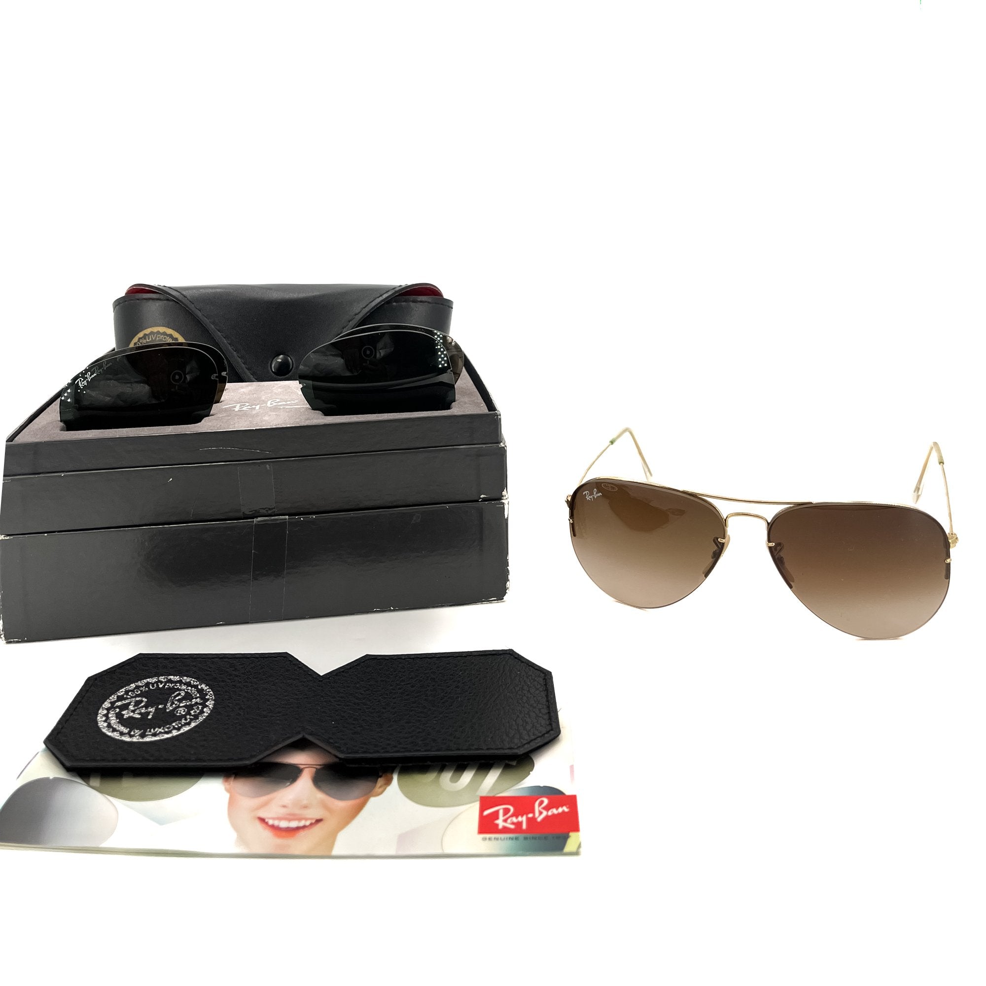 Ray ban flip store sunglasses