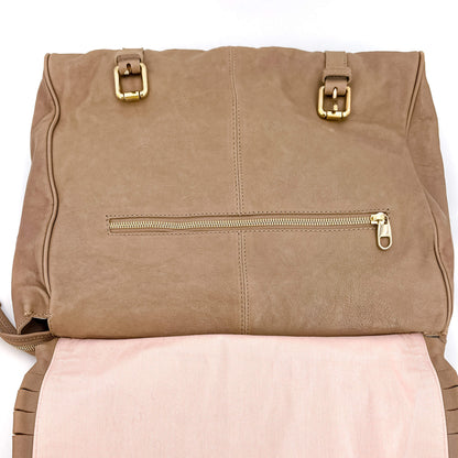 Second hand Red Valentino Shoulder Bag Beige Leather - Tabita Bags