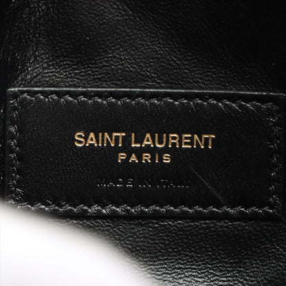 Second hand Saint Laurent Gaby Leather Chain Pouch Black - Tabita Bags