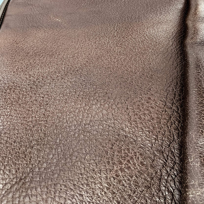 Second hand Saint Laurent Mombasa Leather Bag Brown - Tabita Bags