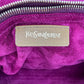 Second hand Saint Laurent Muse 2 Medium Leather Tote Bag Purple - Tabita Bags