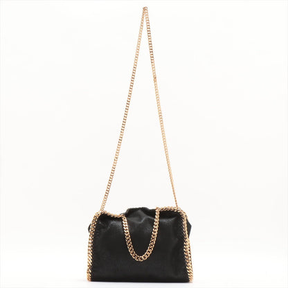 Second hand Stella McCartney Falabella Mini Vegan Fabric Black Bag - Tabita Bags