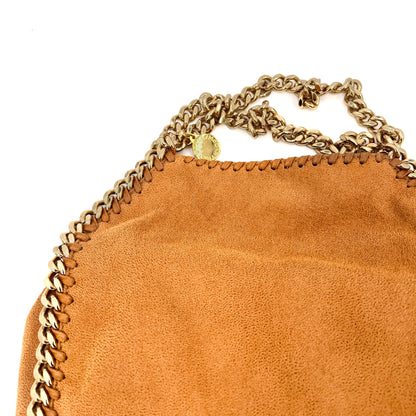 Second hand Stella McCartney Falabella Mini Vegan Fabric Brown Bag - Tabita Bags