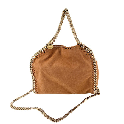 Second hand Stella McCartney Falabella Mini Vegan Fabric Brown Bag - Tabita Bags