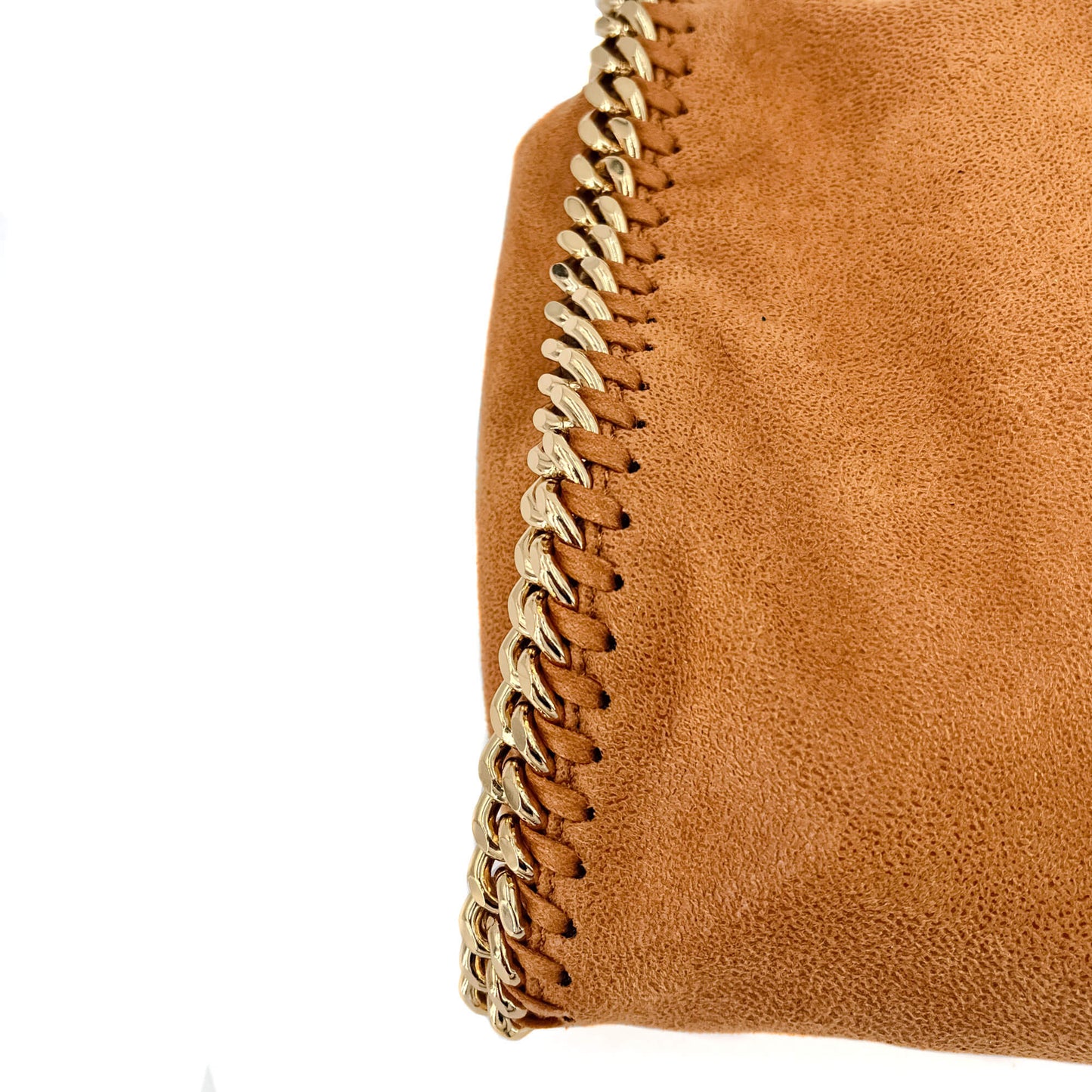 Second hand Stella McCartney Falabella Mini Vegan Fabric Brown Bag - Tabita Bags