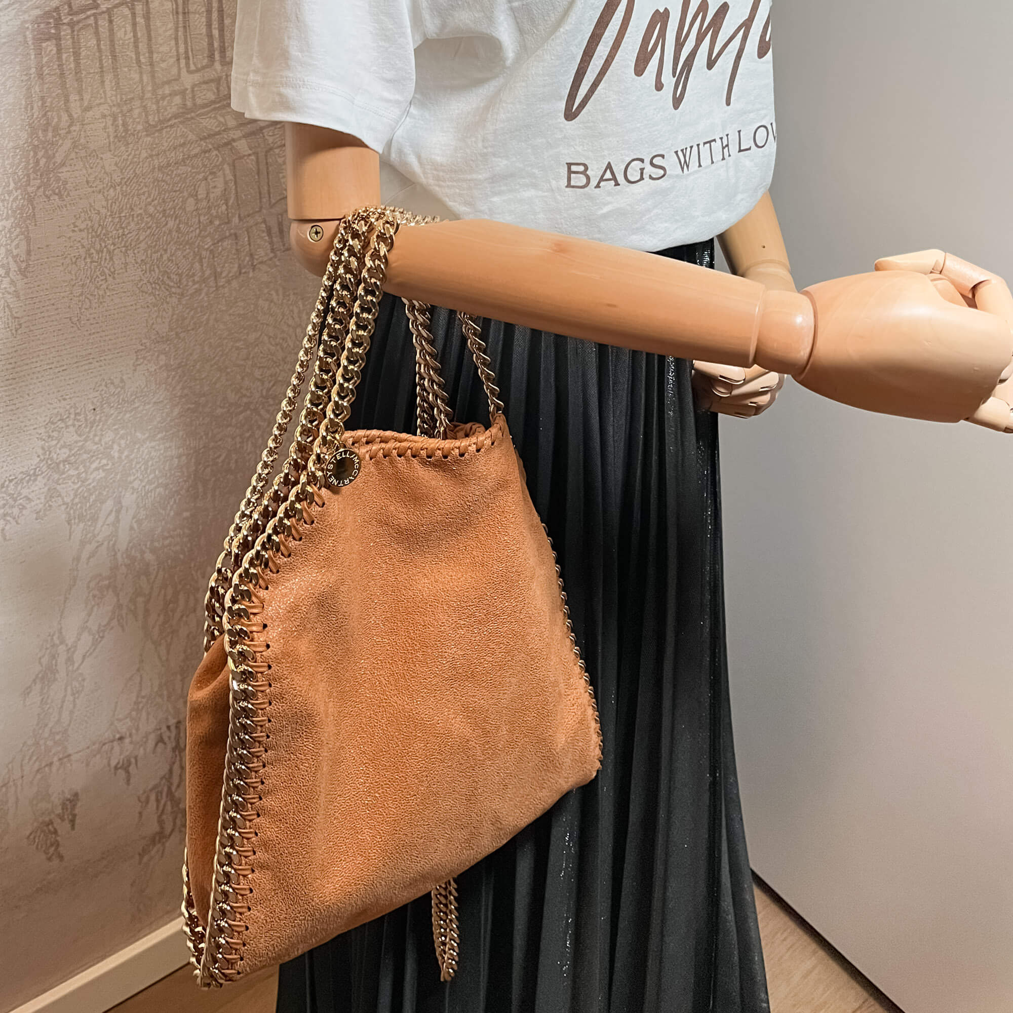 Org. STELLA McCARTNEY Falabella in terracotta wie neu inkl. Dustbag store