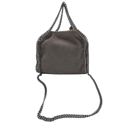 Second hand Stella McCartney Falabella Mini Vegan Fabric Grey Bag - Tabita Bags