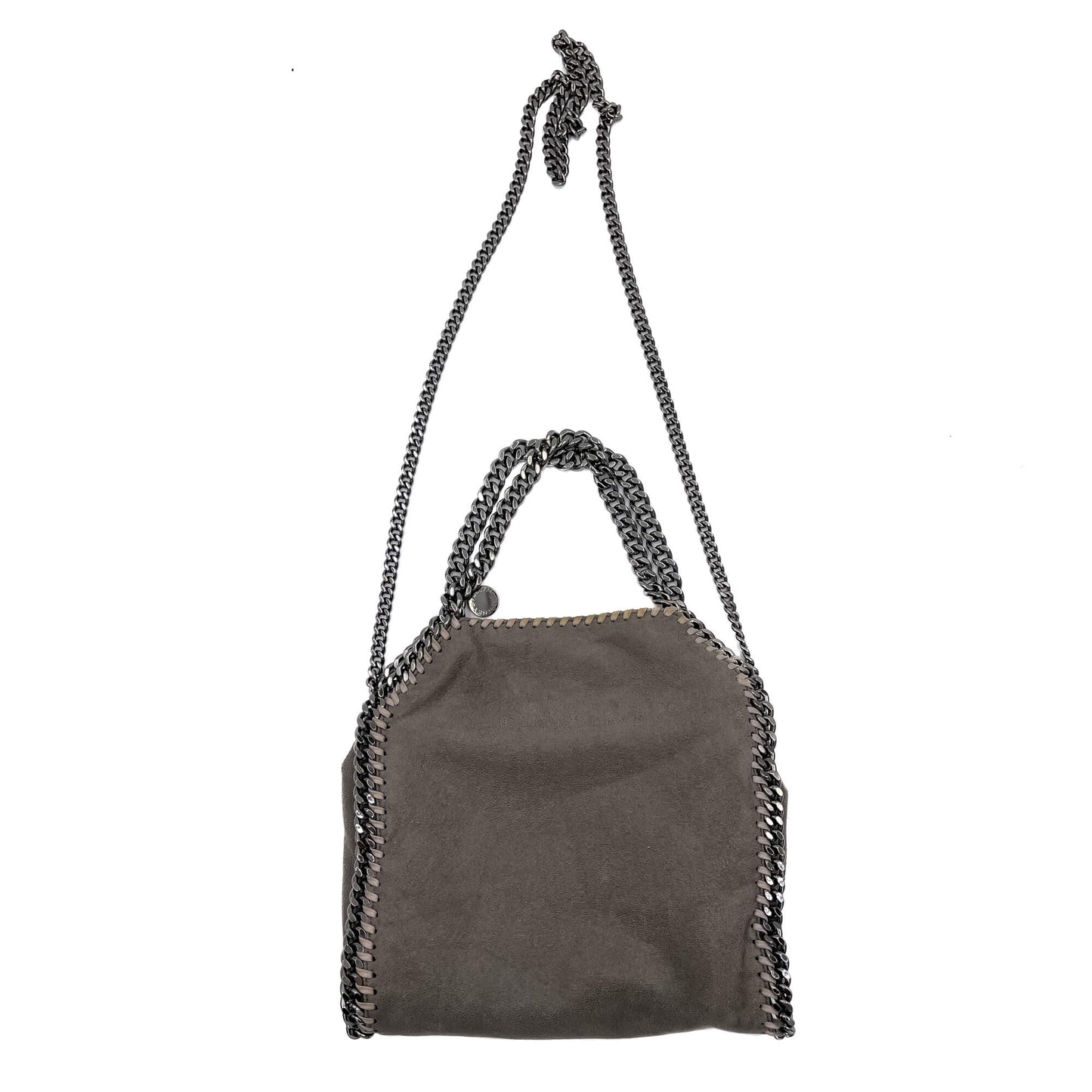 Second hand Stella McCartney Falabella Mini Vegan Fabric Grey Bag - Tabita Bags