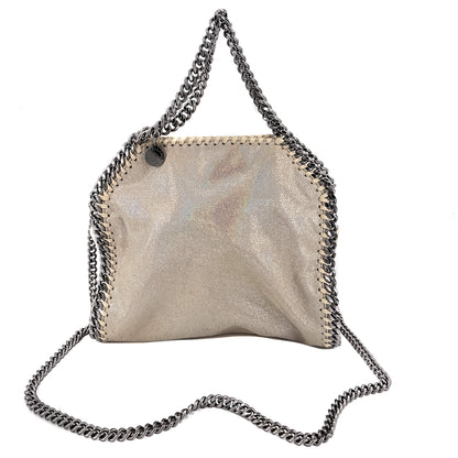 Second hand Stella McCartney Falabella Mini Vegan Fabric Perled Glitter Bag - Tabita Bags