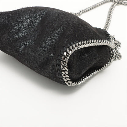 Second hand Stella McCartney Falabella Tiny Vegan Fabric Black Bag - Tabita Bags