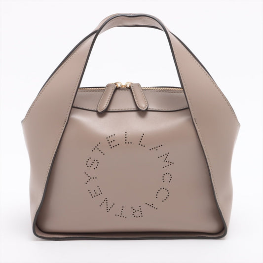 Second hand Stella McCartney Tote Stella Logo Beige 2way - Tabita Bags