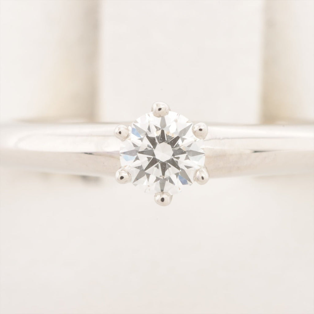Second hand Tiffany Solitaire Diamond Ring - Tabita Bags