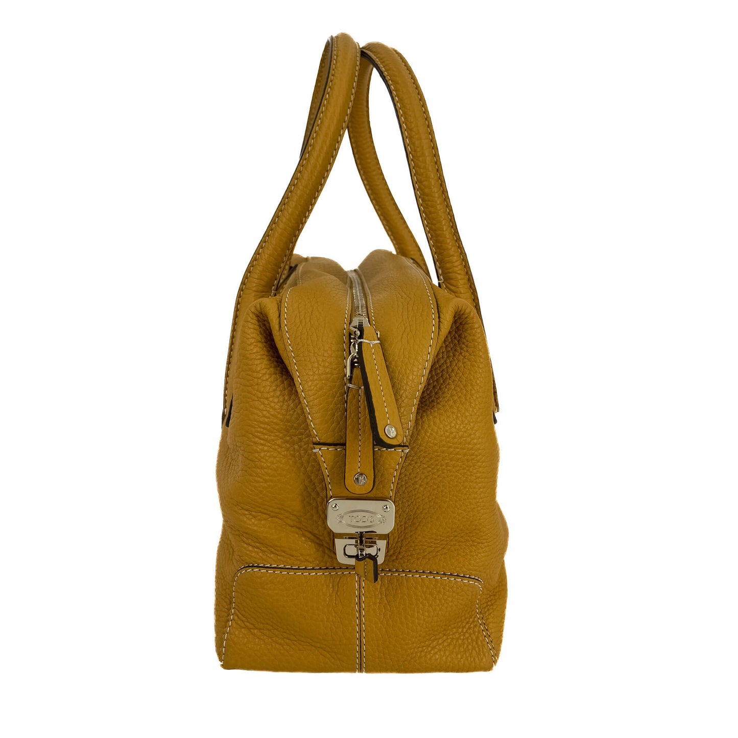 Second hand Tod's 3-Way Shoulder Bag Leather Yellow - Tabita Bags