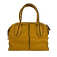 Second hand Tod's 3-Way Shoulder Bag Leather Yellow - Tabita Bags