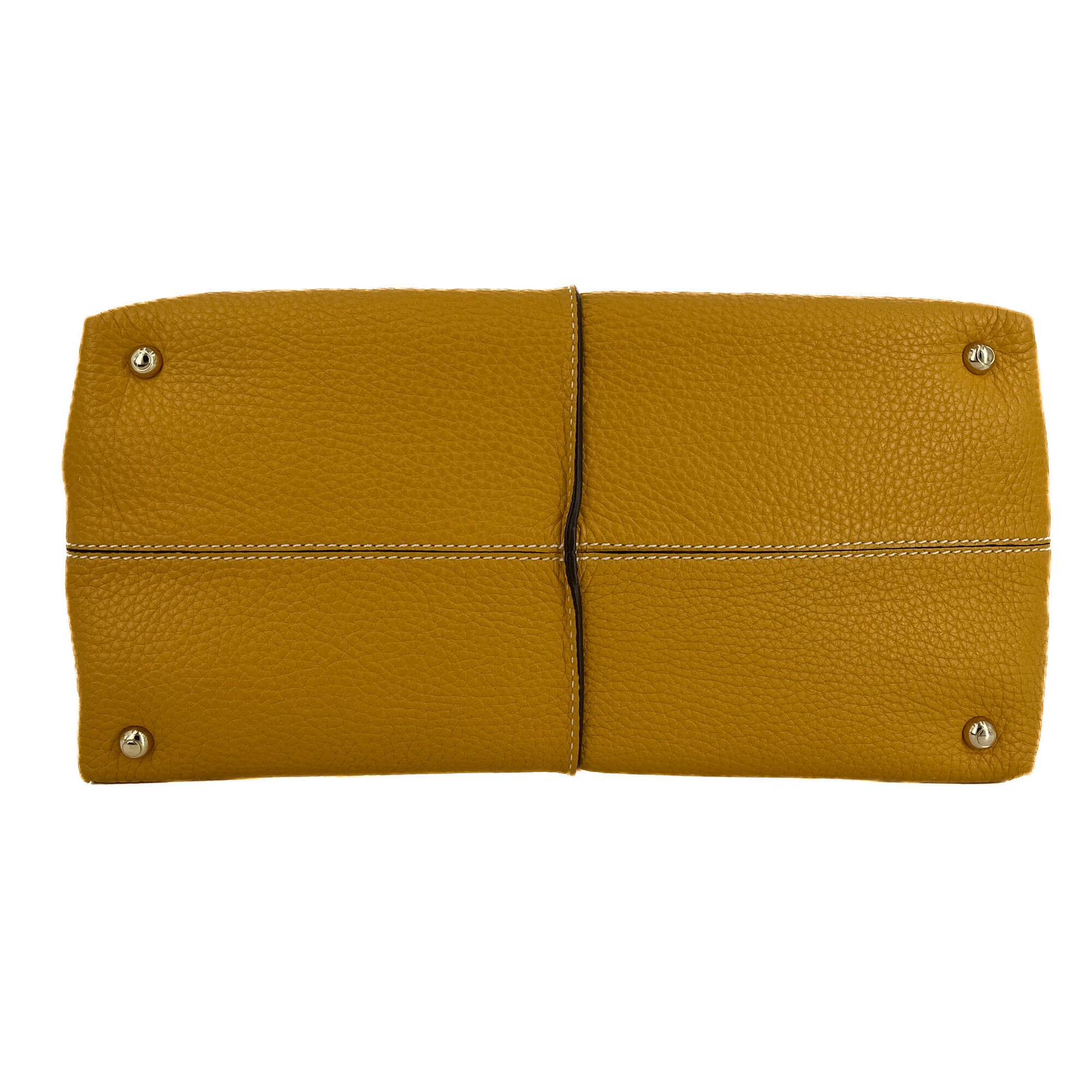 Second hand Tod's 3-Way Shoulder Bag Leather Yellow - Tabita Bags