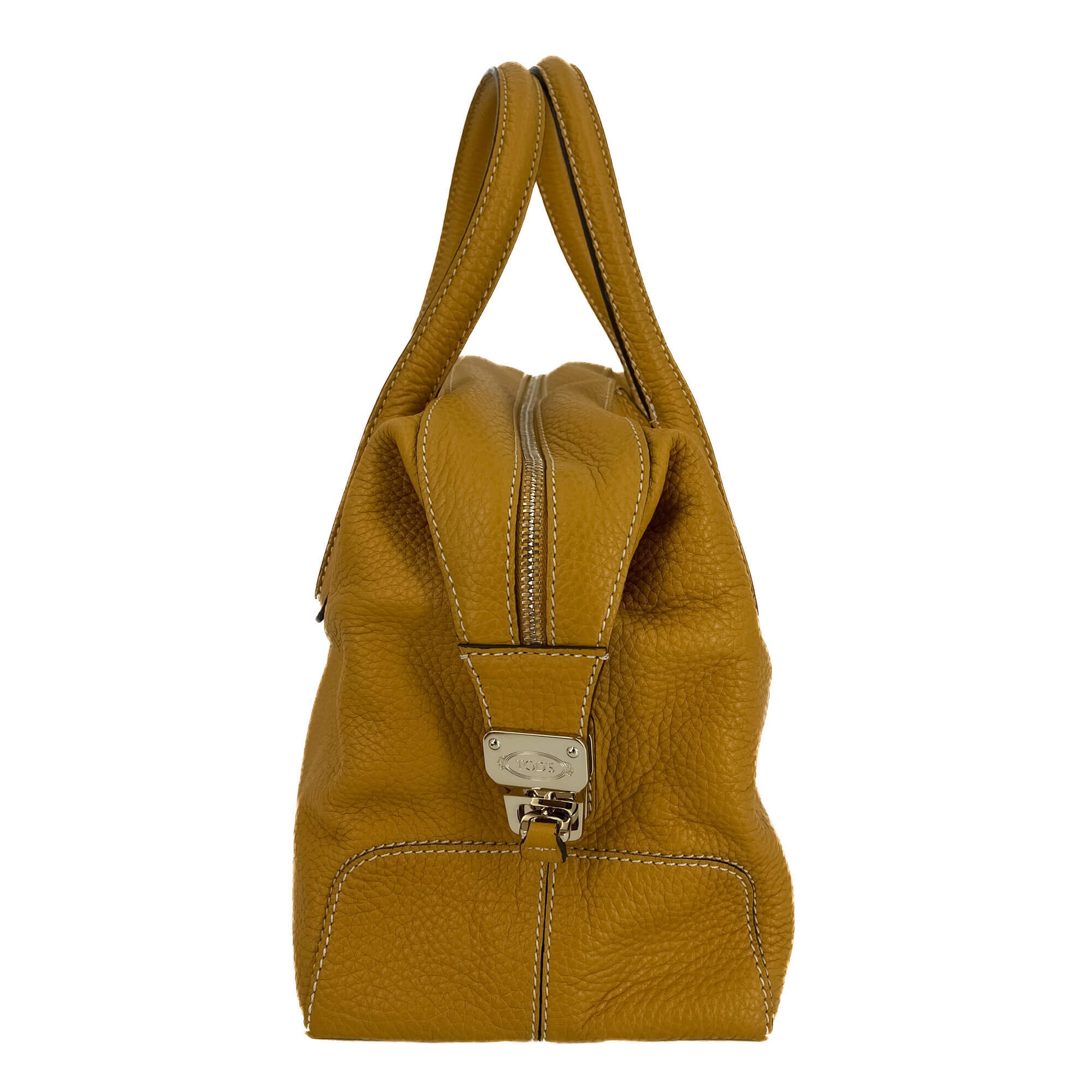 Second hand Tod's 3-Way Shoulder Bag Leather Yellow - Tabita Bags