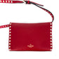 Second hand Valentino Garavani Rockstud Small in Red Grained Leather - Tabita Bags