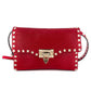 Second hand Valentino Garavani Rockstud Small in Red Grained Leather - Tabita Bags