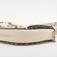 Second hand Valentino Garavani Rockstuds Leather Saddle Bag Beige - Tabita Bags