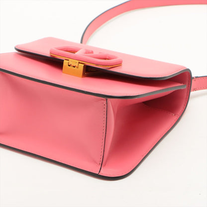 Second hand Valentino Garavani Small VSling Pink Grainy Calfskin Leather - Tabita Bags