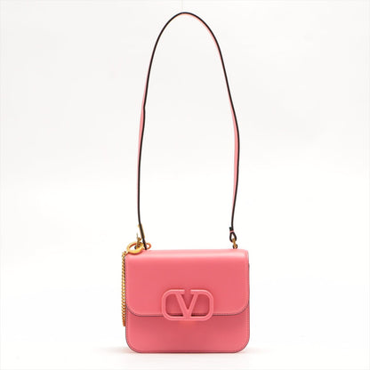 Second hand Valentino Garavani Small VSling Pink Grainy Calfskin Leather - Tabita Bags