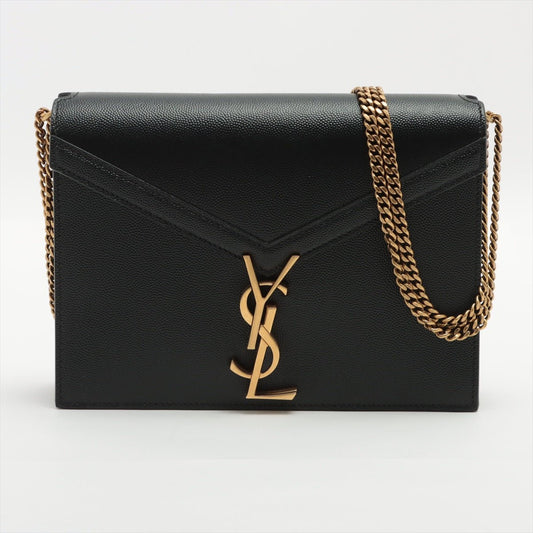 Yves Saint Laurent, Bags, Ysl Cassandra Chain Wallet In Red