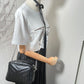 Second hand Yves Saint Laurent Chain Leather Black Bowler Bag - Tabita Bags