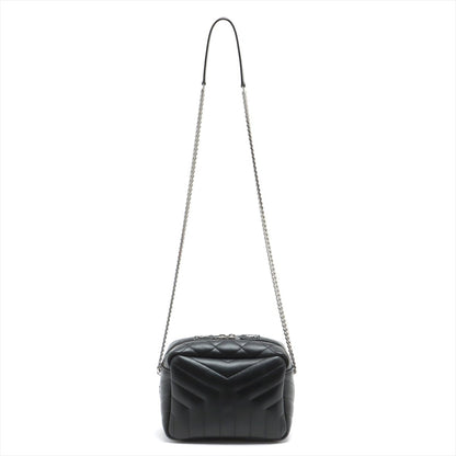 Second hand Yves Saint Laurent Chain Leather Black Bowler Bag - Tabita Bags