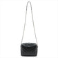 Second hand Yves Saint Laurent Chain Leather Black Bowler Bag - Tabita Bags