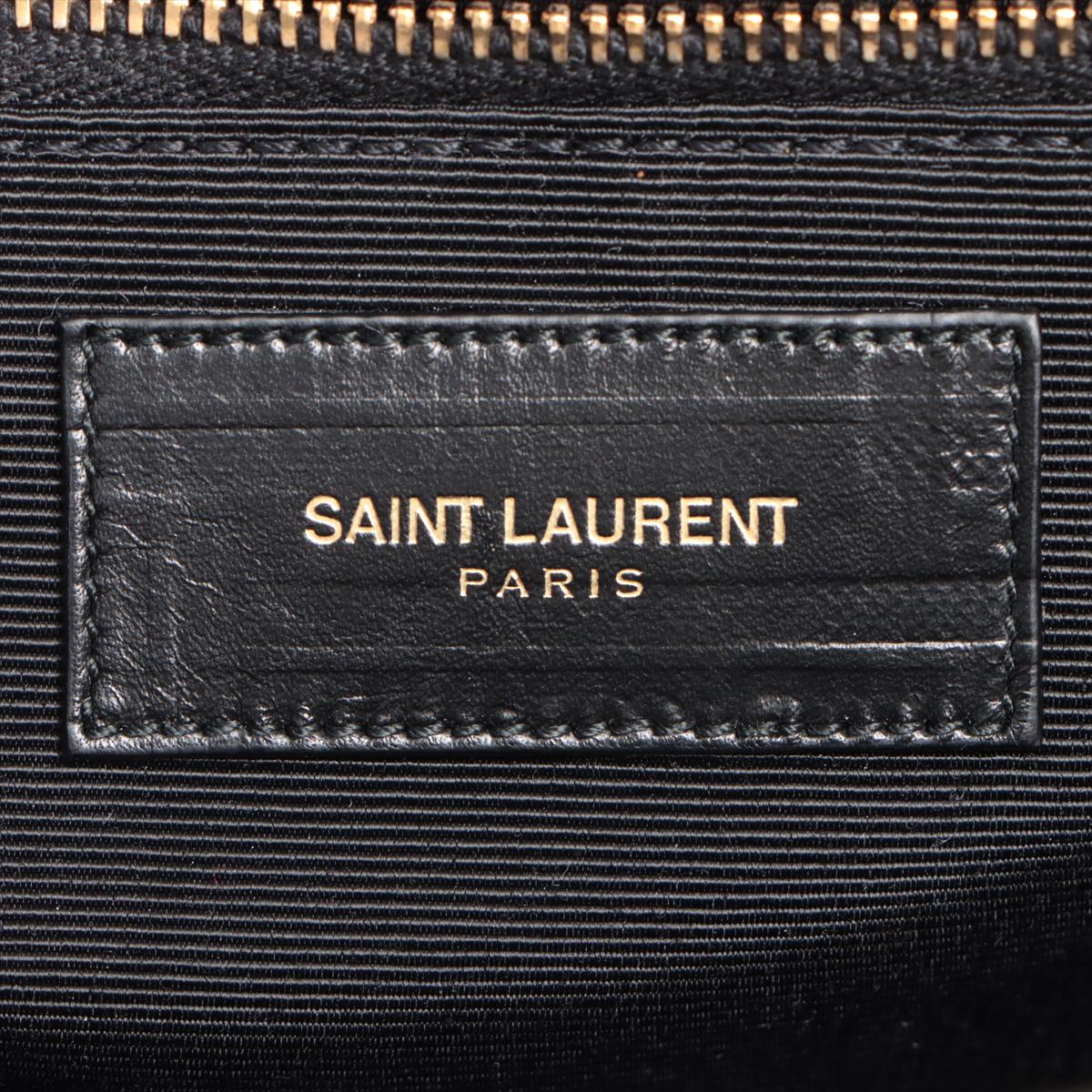 Second hand Yves Saint Laurent Loulou Large Black Leather Tote - Tabita Bags