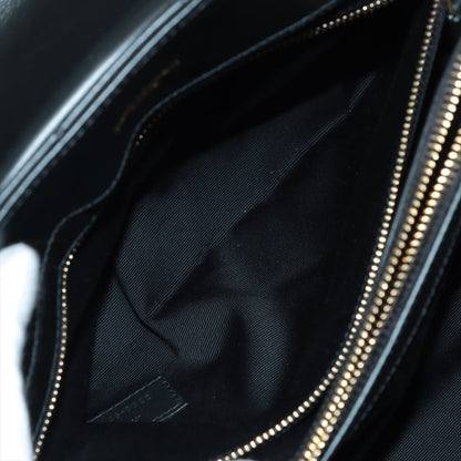 Second hand Yves Saint Laurent Loulou Medium Chain in Black Quilted "Y" Leather - Tabita Bags