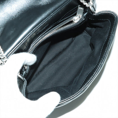 Second hand Yves Saint Laurent Loulou Small Chain Black Leather - Tabita Bags