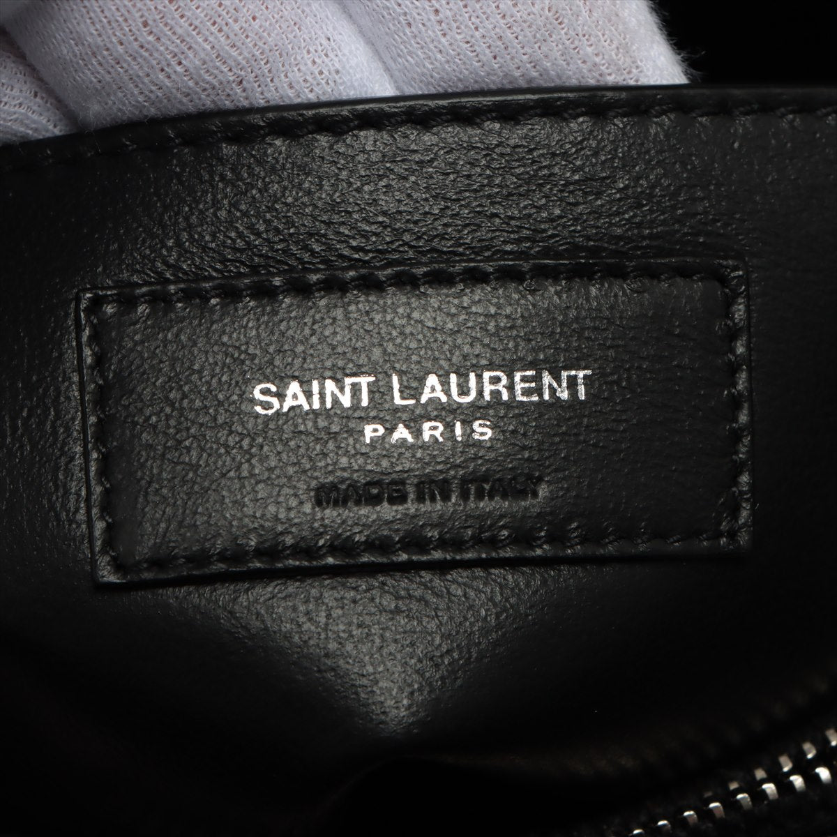 Second hand Yves Saint Laurent Loulou Small Chain Black Leather - Tabita Bags