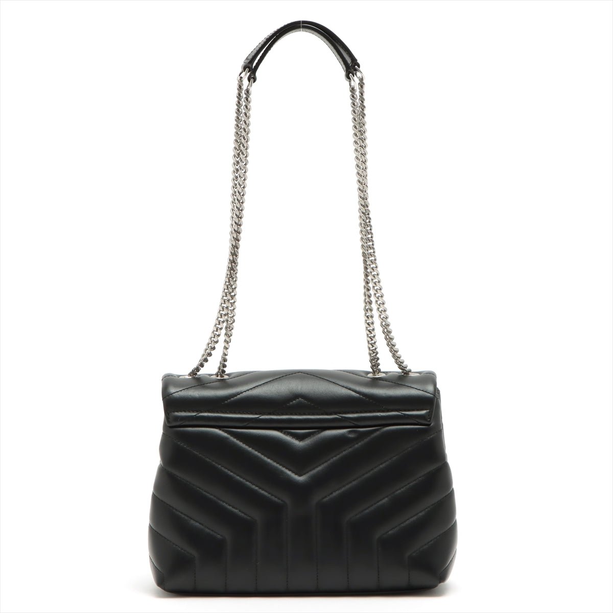 Second hand Yves Saint Laurent Loulou Small Chain Black Leather - Tabita Bags