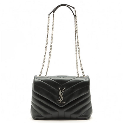 Second hand Yves Saint Laurent Loulou Small Chain Black Leather - Tabita Bags