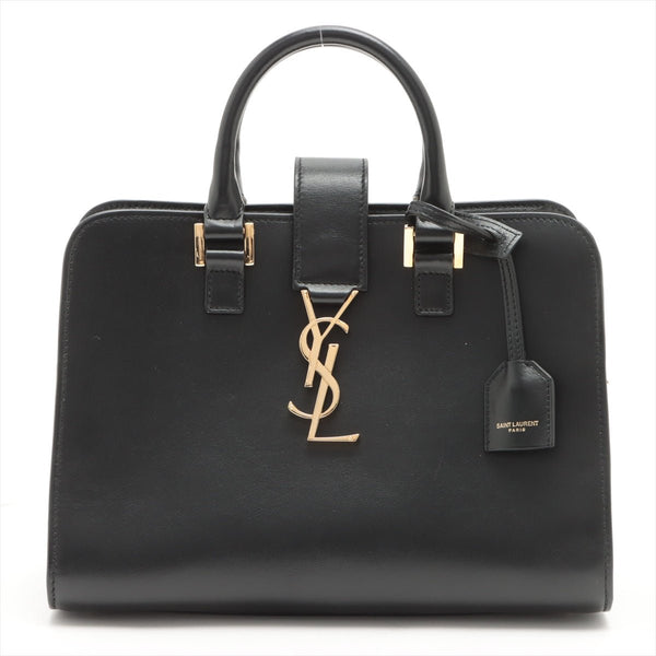 SAINT LAURENT PARIS Handbag PMR 424869 Baby Kabas 2way leather