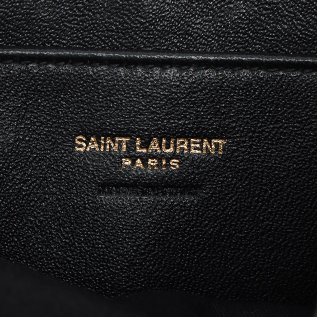 Second hand Yves Saint Laurent Paris Baby Cabas Leather 2-way Grey - Tabita Bags