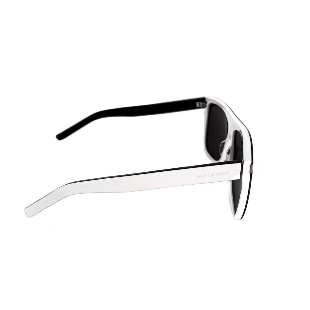 Second hand Yves Saint Laurent Sunglasses black and white - Tabita Bags