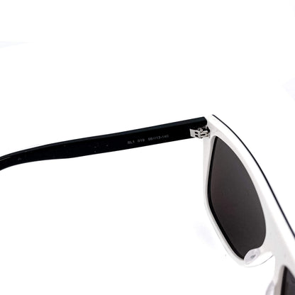 Second hand Yves Saint Laurent Sunglasses black and white - Tabita Bags